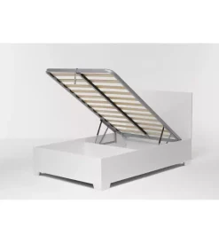 New Letto piazza e mezza contenitore con piedini