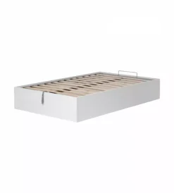 Sale Letto piazza e mezza contenitore "bed box" bianco 120x190 cm Letti E Comodini