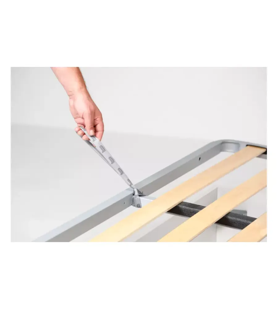 Sale Letto piazza e mezza contenitore "bed box" bianco 120x190 cm Letti E Comodini