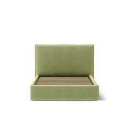 Letti E Comodini- Letto piazza e mezza contenitore 