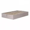 Letti E Comodini- Letto piazza e mezza contenitore "bed box" olmo naturale 120x190 cm