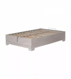 Hot Letto piazza e mezza contenitore con piedini "bed box" olmo naturale 120x190 cm Letti E Comodini