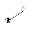 Rubinetti Vari|Leva clinica storta in ottone cromato, cartuccia ø 40 mm.