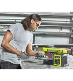 Ryobi Levigatrici|Levigatrice a nastro e disco elettrica "rbds4601g" 375 w