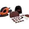 Black+Decker Levigatrici|Levigatrice mouse multifunzione "bew230bc" 55 w e accessori