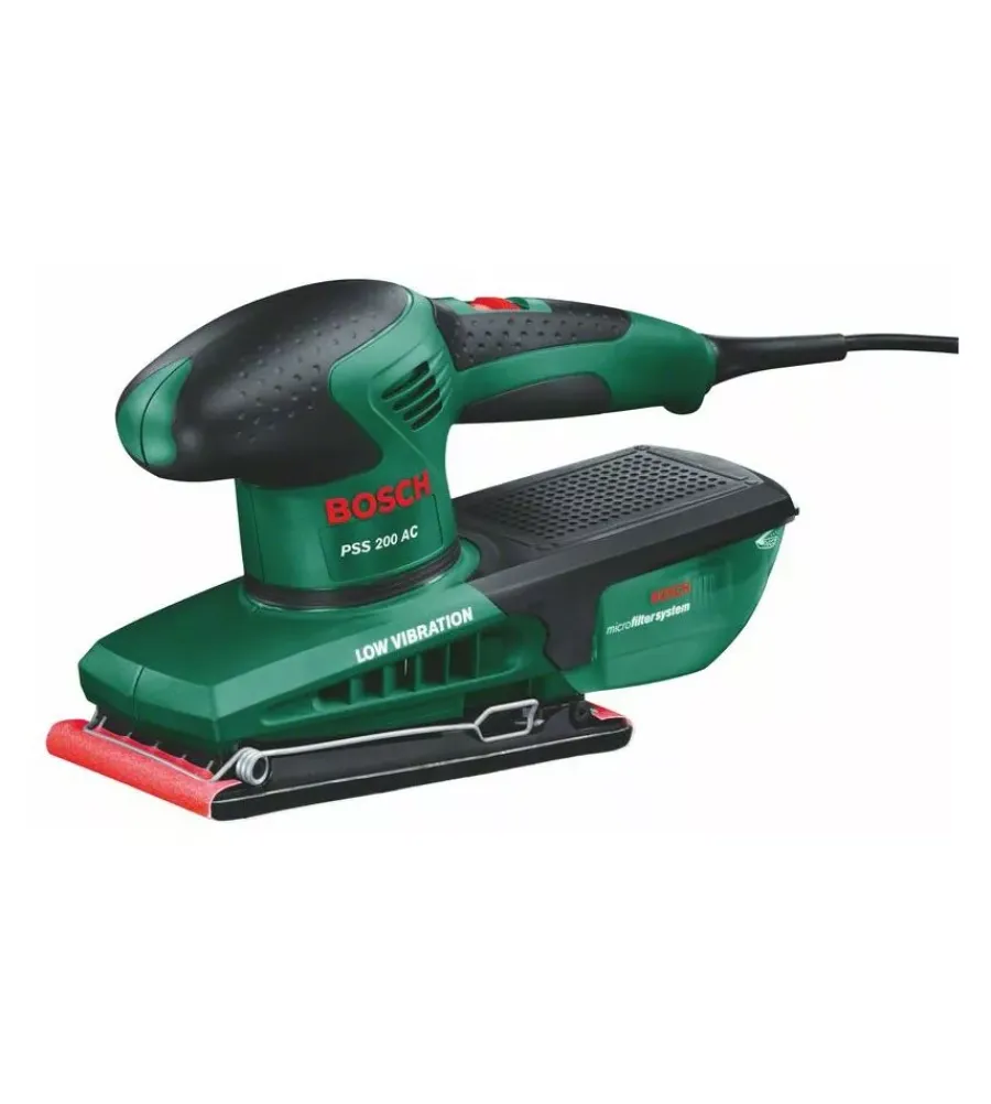 Bosch Levigatrici|Levigatrice orbitale "pss 200 ac" 200 w