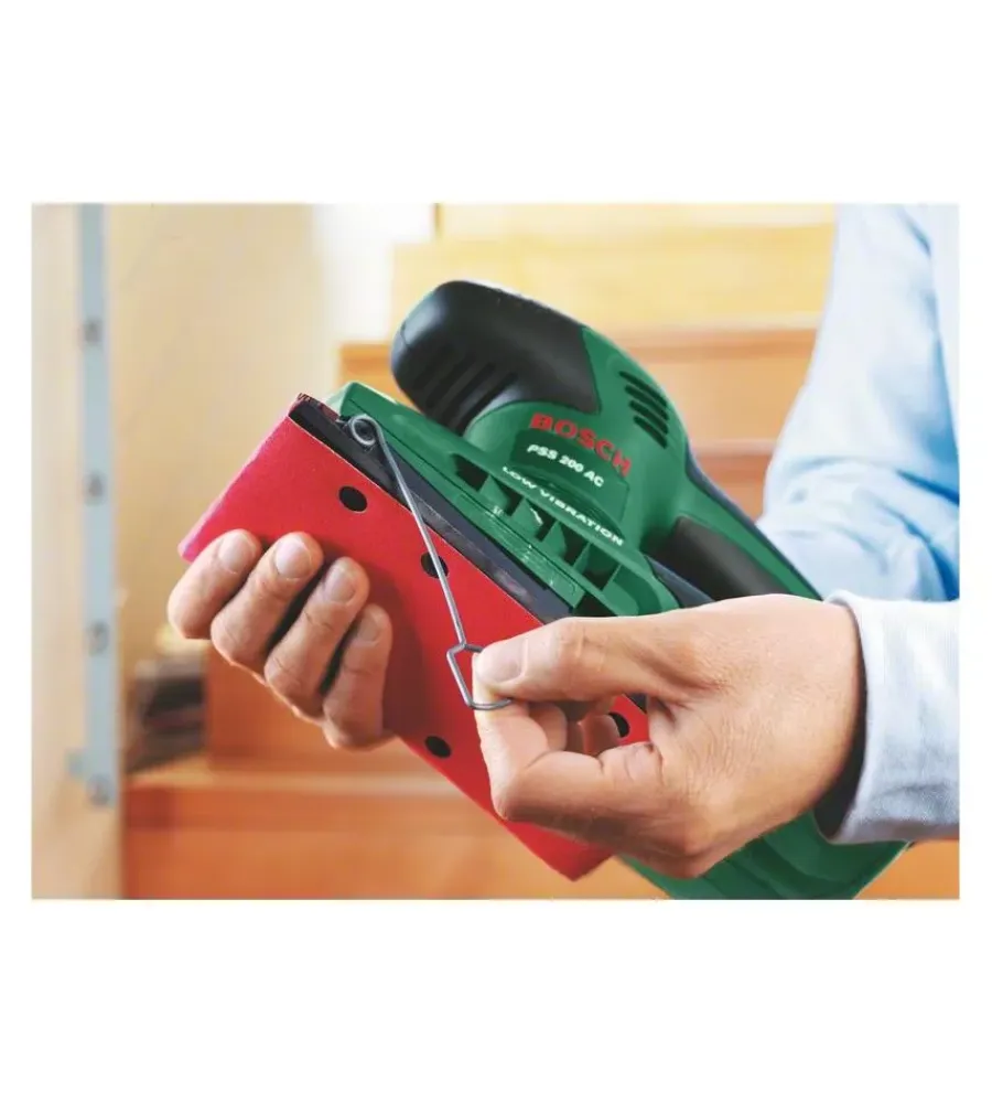 Bosch Levigatrici|Levigatrice orbitale "pss 200 ac" 200 w