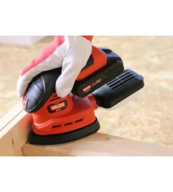 Outlet Levigatrice palmare a batteria 18v 2ah e caricabatterie Levigatrici
