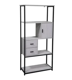 Mobili Da Ingresso-BellaHome Libreria con cassetti