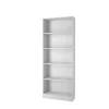 Librerie|Libreria larga con 4 ripiani bianca, 79x26,7x203 cm