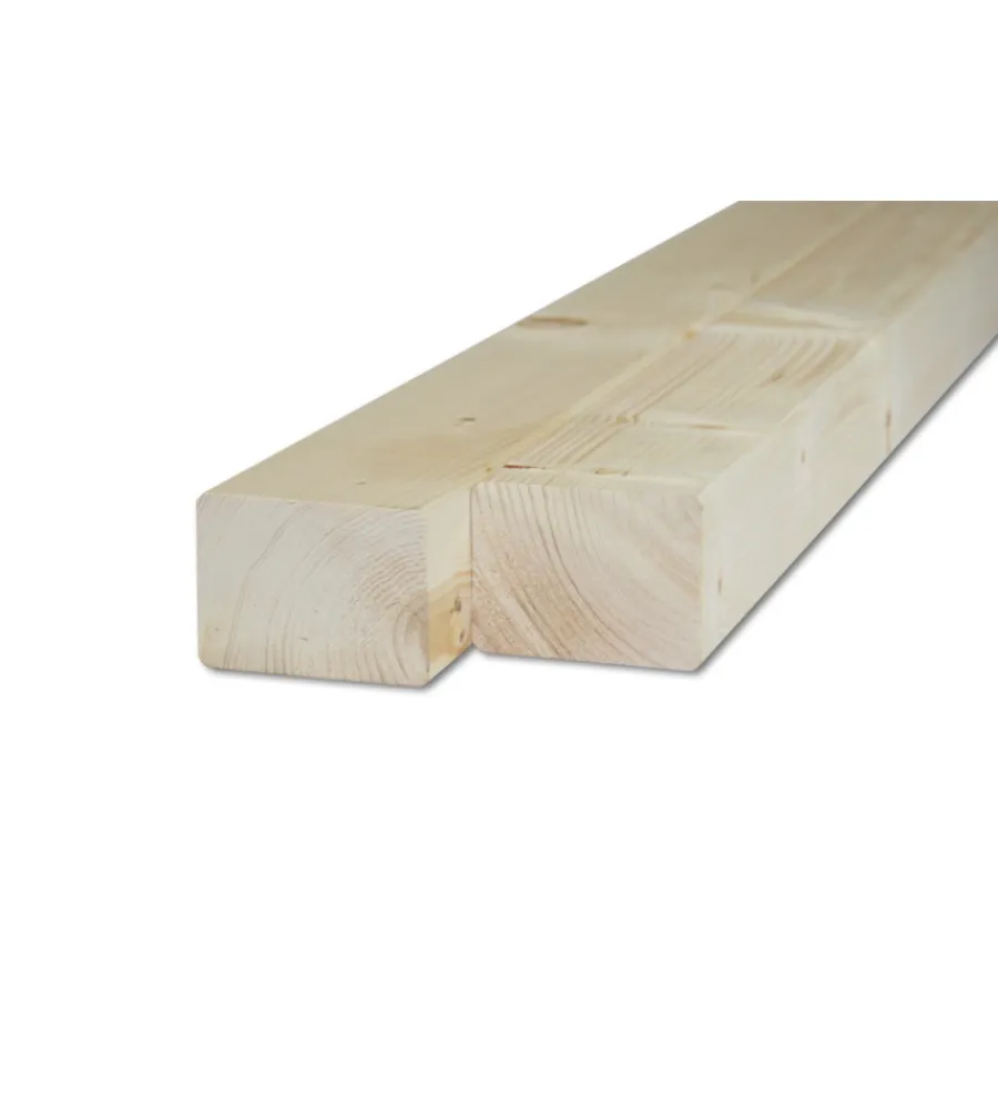 Listelli Abete Segati- Listello in abete grezzo 50 x 70 x 2000 mm