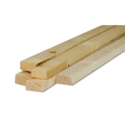 Listelli Abete Segati- Listello in abete grezzo 15 x 30 x 2000 mm