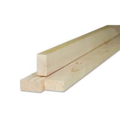 Clearance Listello in abete grezzo 25 x 40 x 2000 mm Listelli Abete Segati