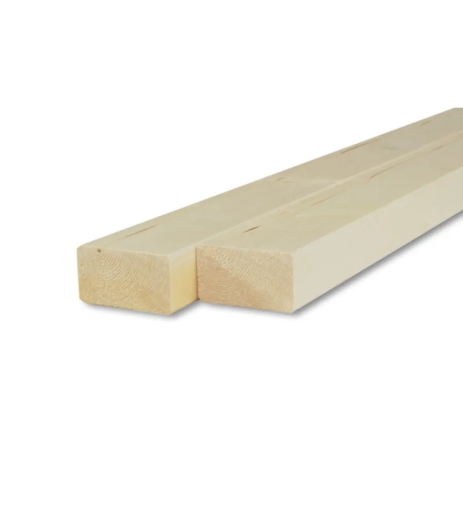 Listelli Abete Piallati|Listello in abete piallato 45 x 80 x 1000 mm