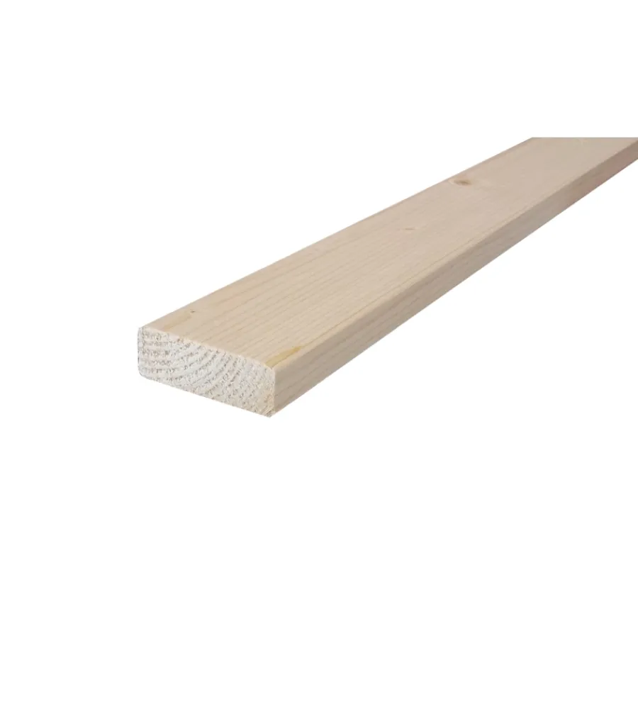 Listelli Abete Piallati|Listello in abete piallato 25 x 55 x 2000 mm