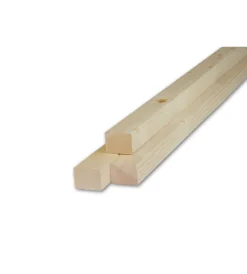 Listelli Abete Piallati|Listello in abete piallato 30 x 30 x 1000 mm