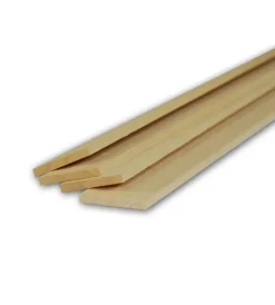Clearance Listello in samba/ayous 10 x 40 x 2500 mm Listelli Ayous Piallati