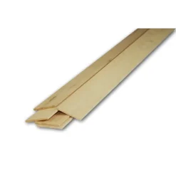 Hot Listello in samba/ayous 10 x 60 x 2500 mm Listelli Ayous Piallati