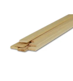Listelli Ayous Piallati|Listello in samba/ayous 5 x 20 x 1000 mm