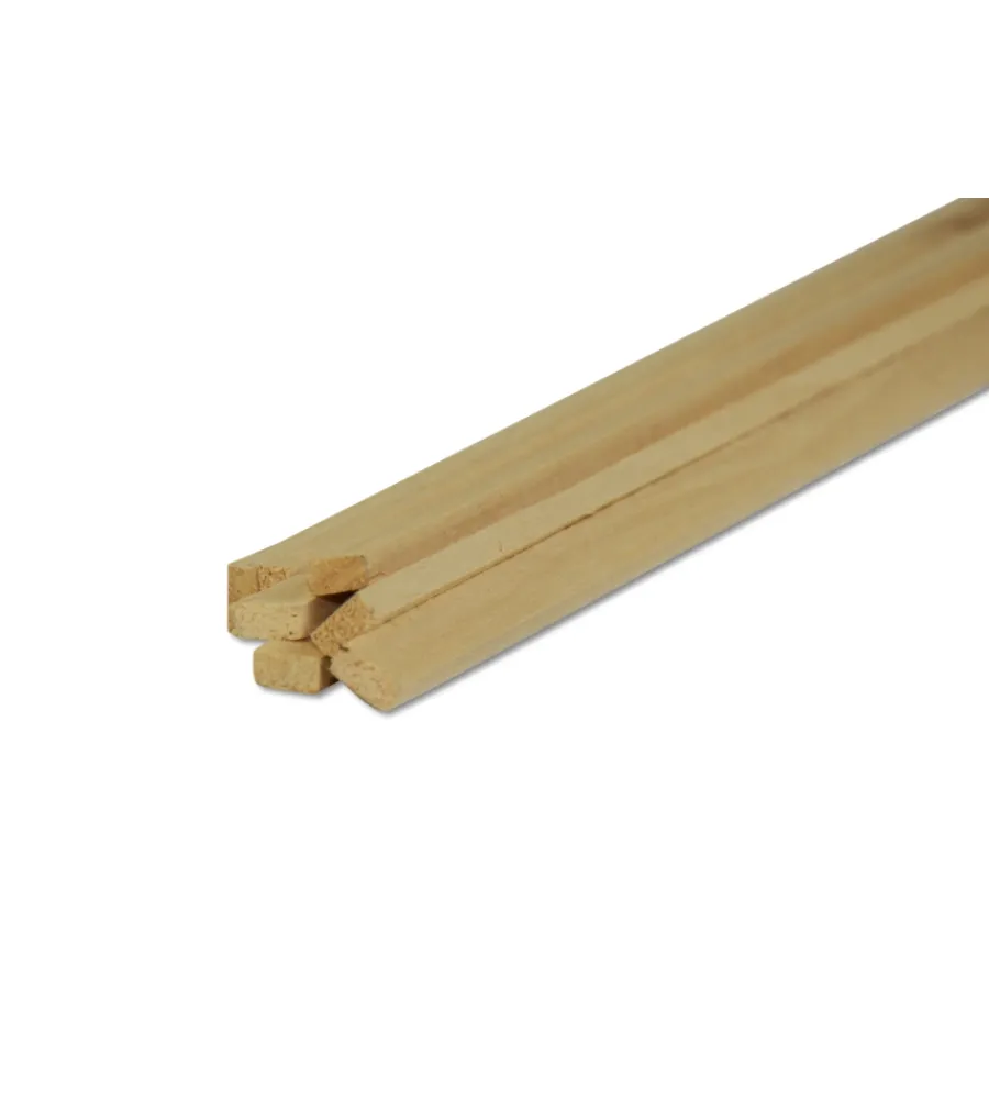 Listelli Ayous Piallati|Listello in samba/ayous 5 x 10 x 1000 mm