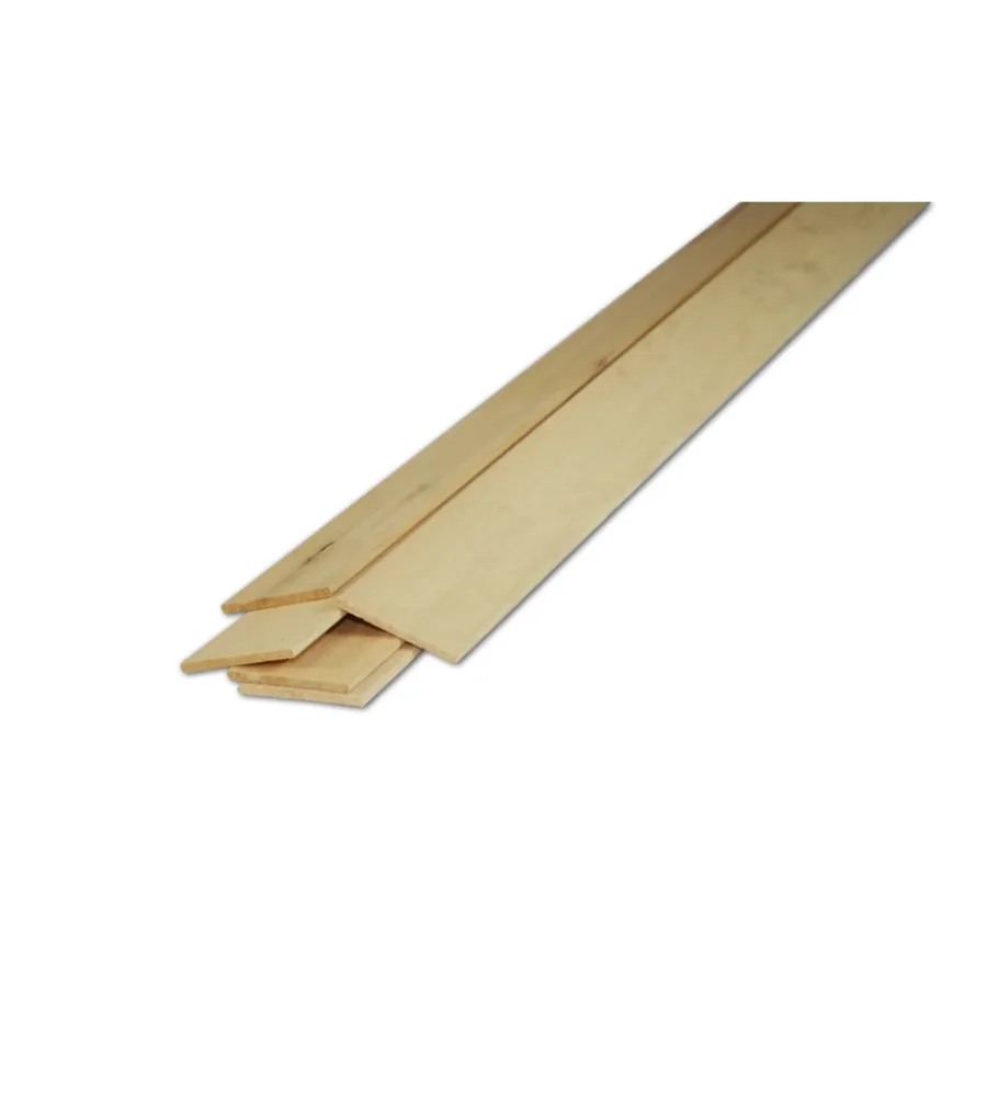 Listelli Ayous Piallati- Listello in samba/ayous 5 x 60 x 1000 mm