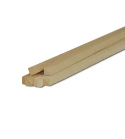 Listelli Ayous Piallati- Listello in samba/ayous 15 x 15 x 1000 mm