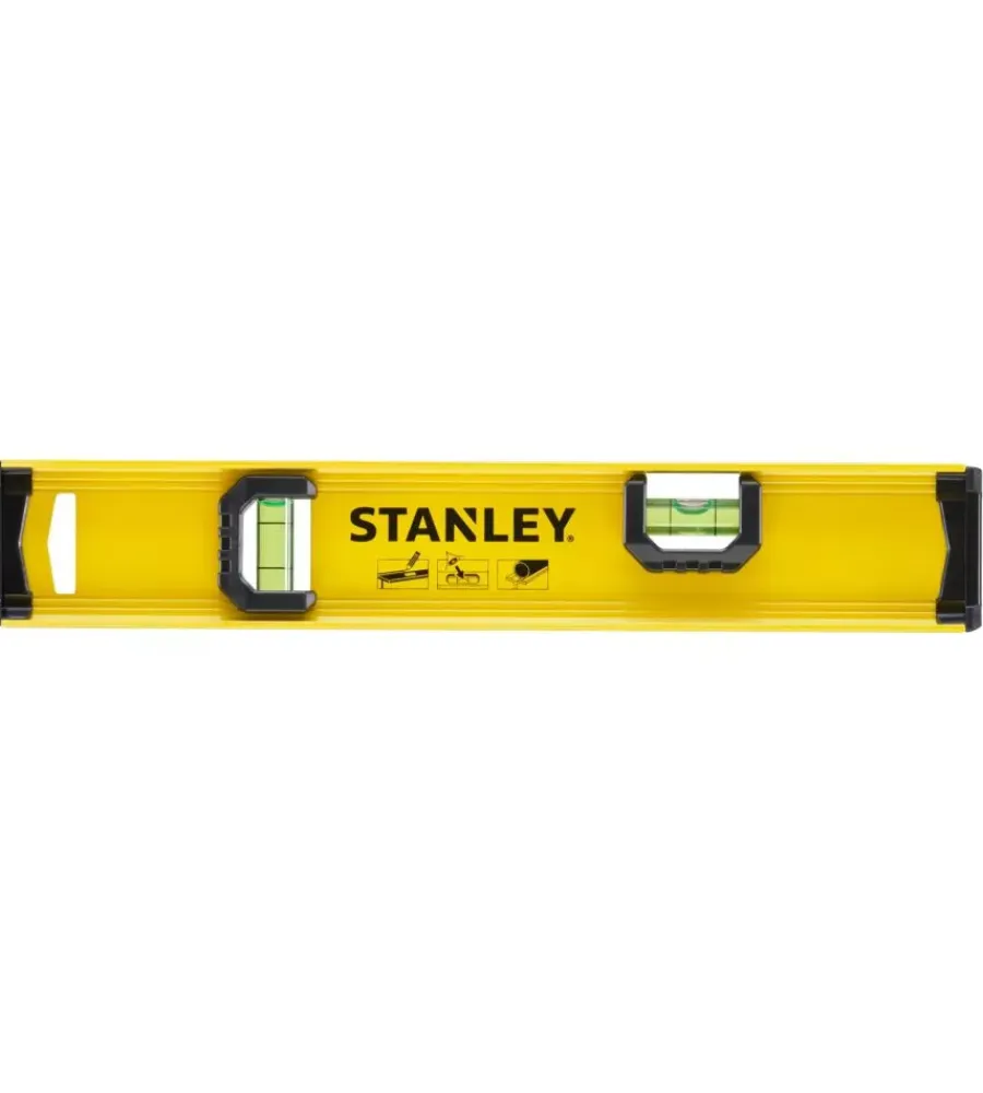 Stanley Strumenti Di Misurazione|Livella in alluminio con 3 bolle 30 cm