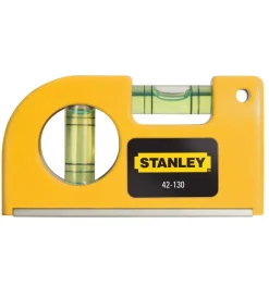 Stanley Strumenti Di Misurazione|Livella tascabile magnetica 2 bolle 83 mm