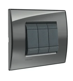 Discount Ll placca 3p fumo di londra - bticino. Serie Civili