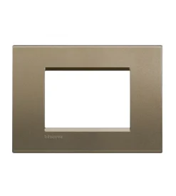 New Ll placca 3p square - bticino. Serie Civili