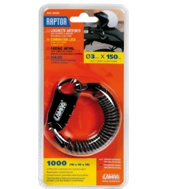 Clearance Lucchetto antifurto "raptor"  90595 Moto