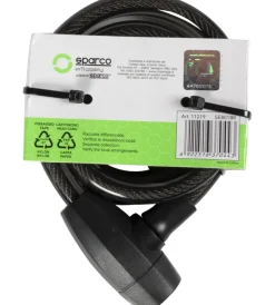 New Lucchetto morbido per bicicletta nero con serratura Bici