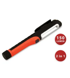 Illuminazione Per Interno-Velamp Luce da lavoro 2in1 2w + torcia con calamita