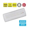 Velamp Illuminazione Per Interno|Luce di emergenza da parete - stenny - 400 lumen - ip65