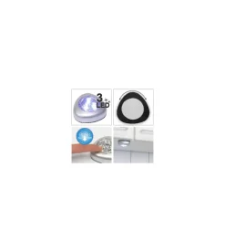 Outlet Luci adesive a 3 led, 3 pz. Illuminazione Per Interno