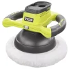 Ryobi Lucidatrici|Lucidatrice rotorbitale a batteria "r18b-0" 18v, solo corpo macchina