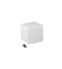 Discount Lume da giardino led "geco" bianco 30x30x30 cm, 4w Illuminazione Per Esterno
