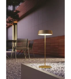 Illuminazione Per Esterno|Lume led portatile "cocktail" oro 29,5 x 12 cm, 2.2 w