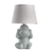 Onli Illuminazione Per Interno|Lumetto "monkey non sento" grigio, e14