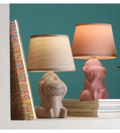Onli Illuminazione Per Interno|Lumetto "monkey non sento" grigio, e14