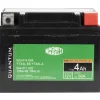Elettrico- Magneti marelli batteria moto e scooter 4ah 12v 50a tecnologia agm sigillata polo positivo destro
