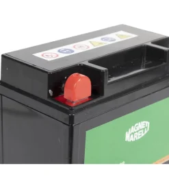 Elettrico- Magneti marelli batteria moto e scooter 9ah 12v 100a tecnologia agm sigillata polo positivo sinistro