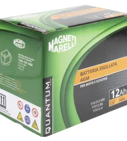 Hot Magneti marelli batteria moto e scooter 12ah 12v 140a tecnologia agm sigillata polo positivo sinistro Elettrico