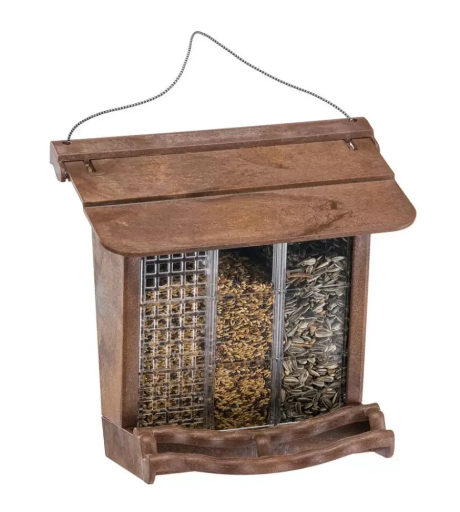 Outlet Mangiatoia silos per uccelli selvatici "jok 11", 23x13x23 cm - Accessori Gabbie