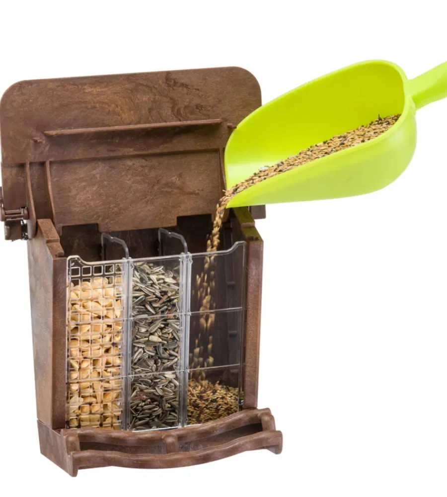 Outlet Mangiatoia silos per uccelli selvatici "jok 11", 23x13x23 cm - Accessori Gabbie