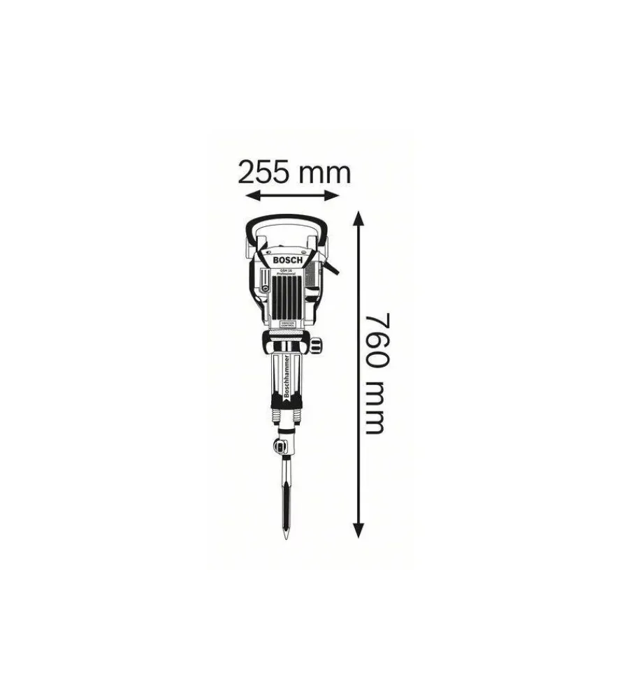 Tassellatori E Demolitori-Bosch Martello demolitore "gsh16-30" 1750w