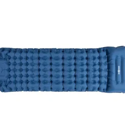 Outlet Materassino singolo gonfiabile da campeggio "moflate" blu 200x70x8 cm Campeggio