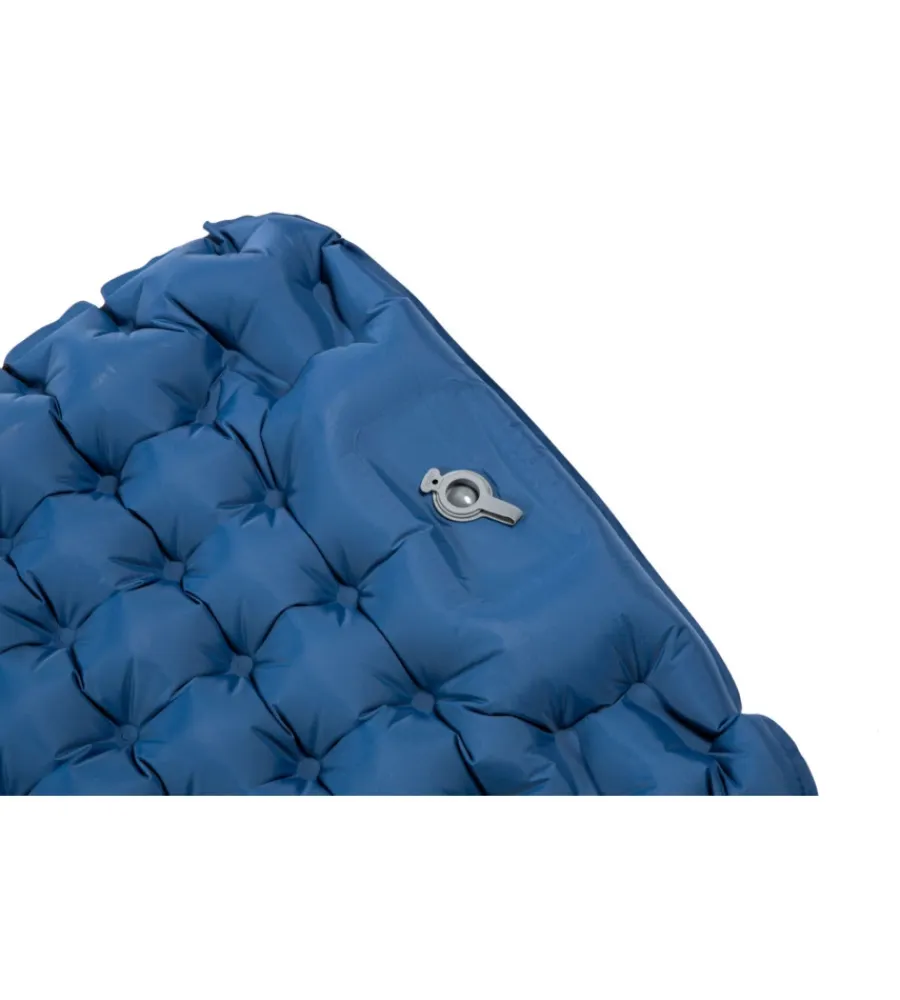 Outlet Materassino singolo gonfiabile da campeggio "moflate" blu 200x70x8 cm Campeggio