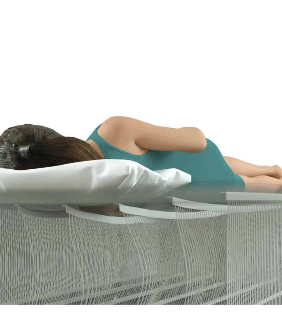 Outlet Materasso ad una piazza e mezza autogonfiante "airbed dura-beam pillow rest classic" colore blu scuro, 137x191x25 - cod. 64148nd Campeggio