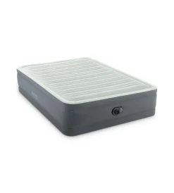 Best Materasso matrimoniale autogonfiante "airbed dura-beam premaire i" colore grigio chiaro e pompa integrata, 152x203x46 cm - cod. 64906nd Campeggio